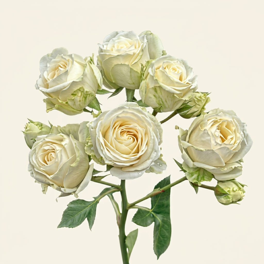 Cream Irishka Ecuador Spray Rose Wholesale | Highland Crops