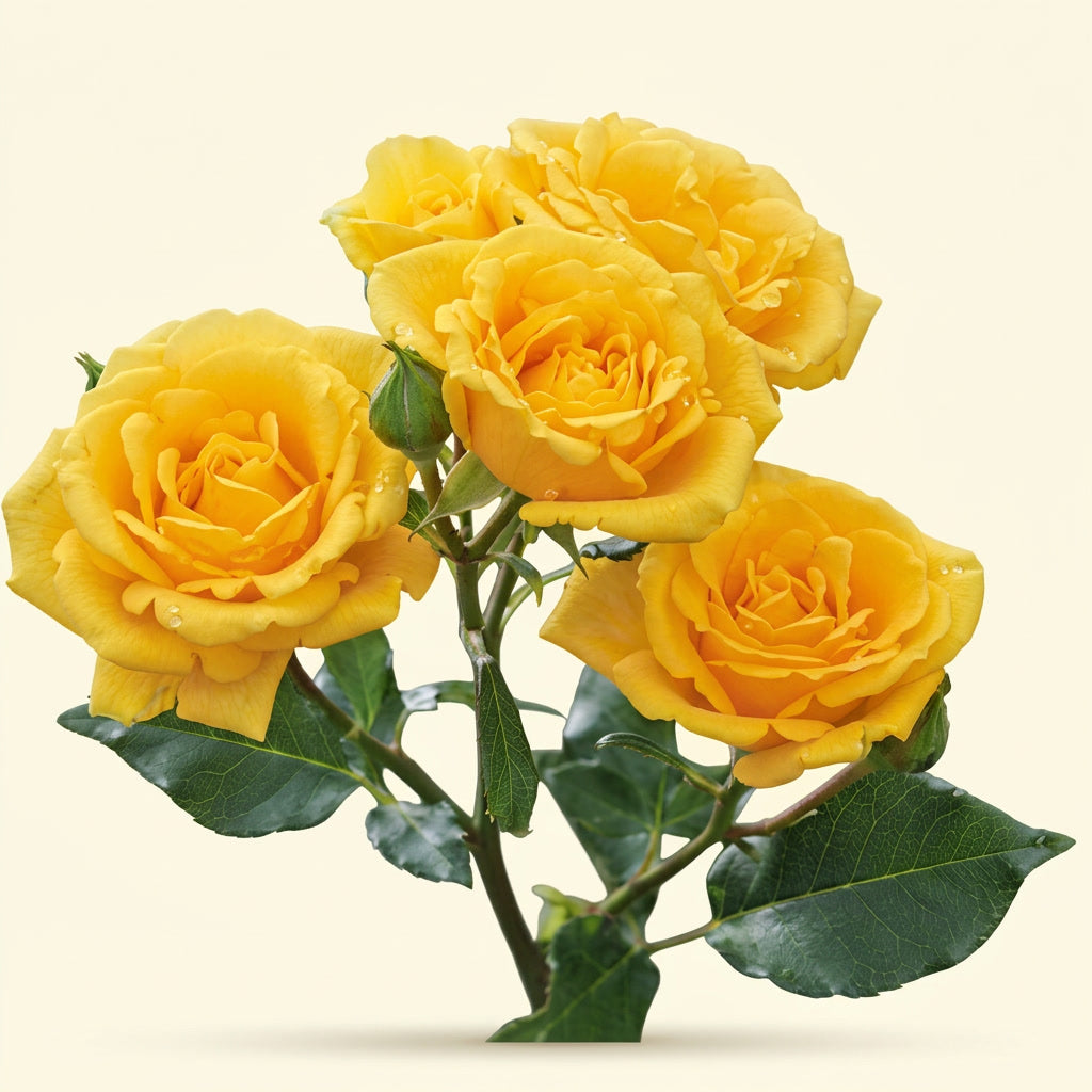 Golden Sensation Ecuador Spray Rose Wholesale | Highland Crops